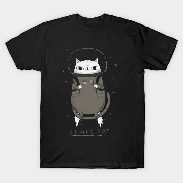 space cat T-Shirt by Louisros